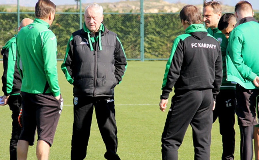 Объявленный в розыск Дыминский посетил тренировку Карпат