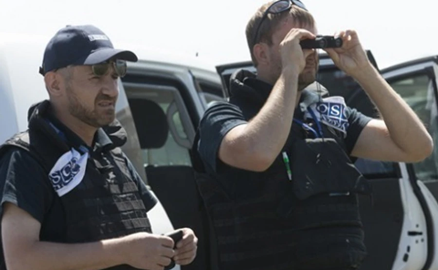 ОБСЕ: На Донбассе меньше обстрелов и запрещенное оружие