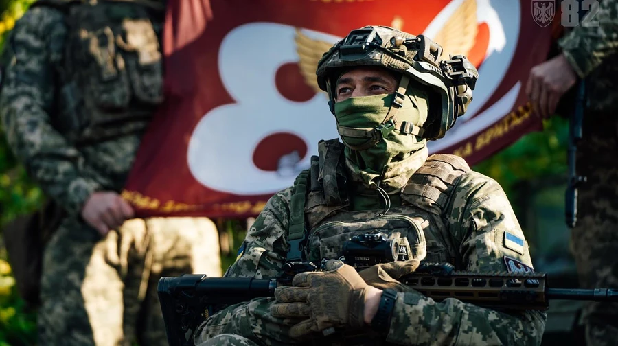The paratroopers liberated the village of Sukhetske in Donetsk region and eliminated half a hundred occupiers
