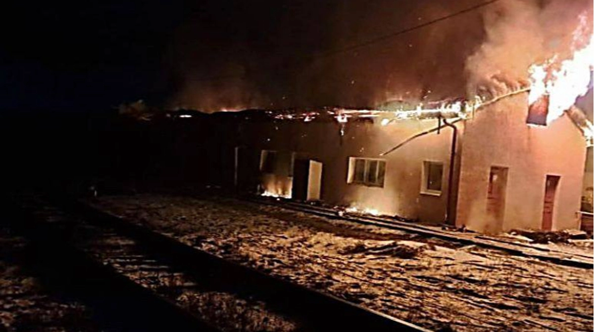 Russians attack Ukrainian railway infrastructure