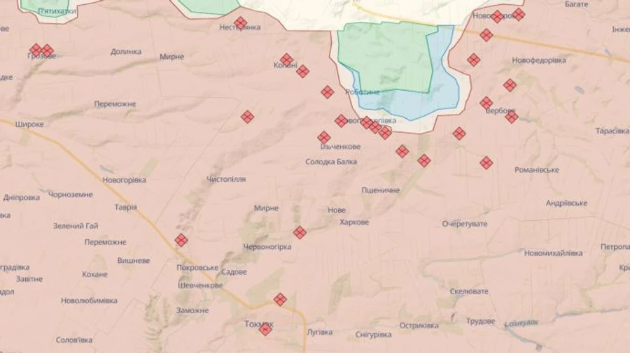 Russians on Melitopol front use civilians as human shields – General Staff