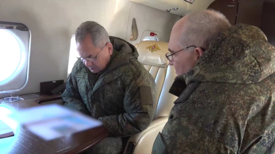 Russian Defence Ministry claims Shoigu visited Ukraine