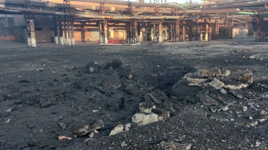 Росіяни знову обстріляли Авдіївський коксохім