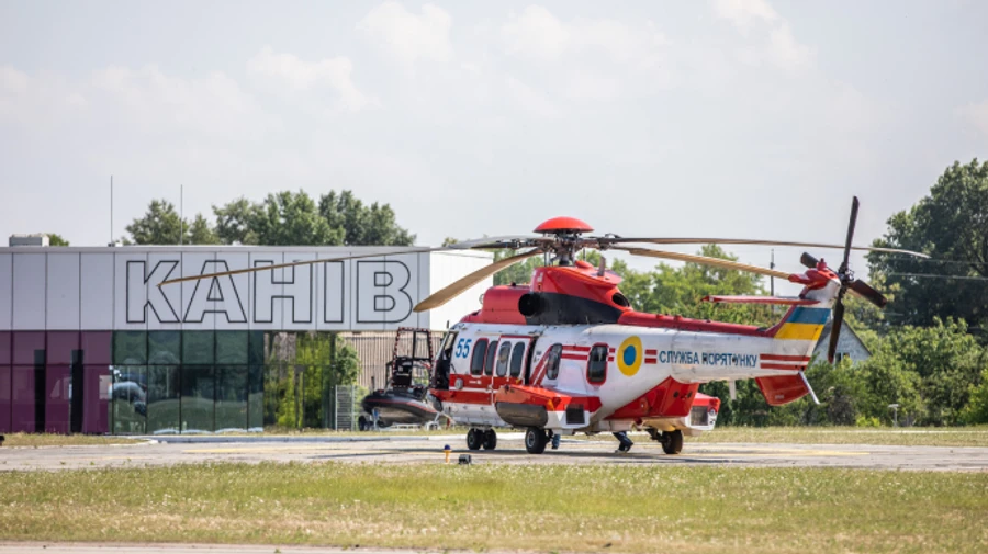 На базе бывшей площадки Януковича построили Центр авиации Нацпола