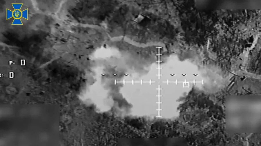 Ukrainian Special Forces post video of them wiping out Russian equipment, storage points and dozens of soldiers