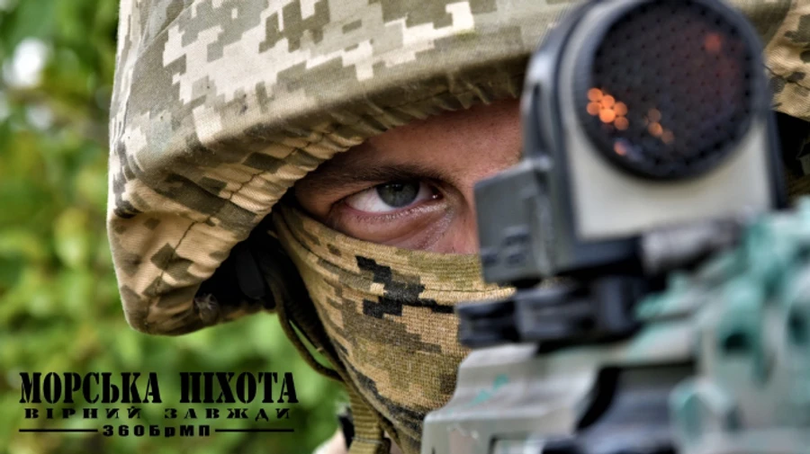 Marines destroy Russian platoon strongpoint in Kherson Oblast