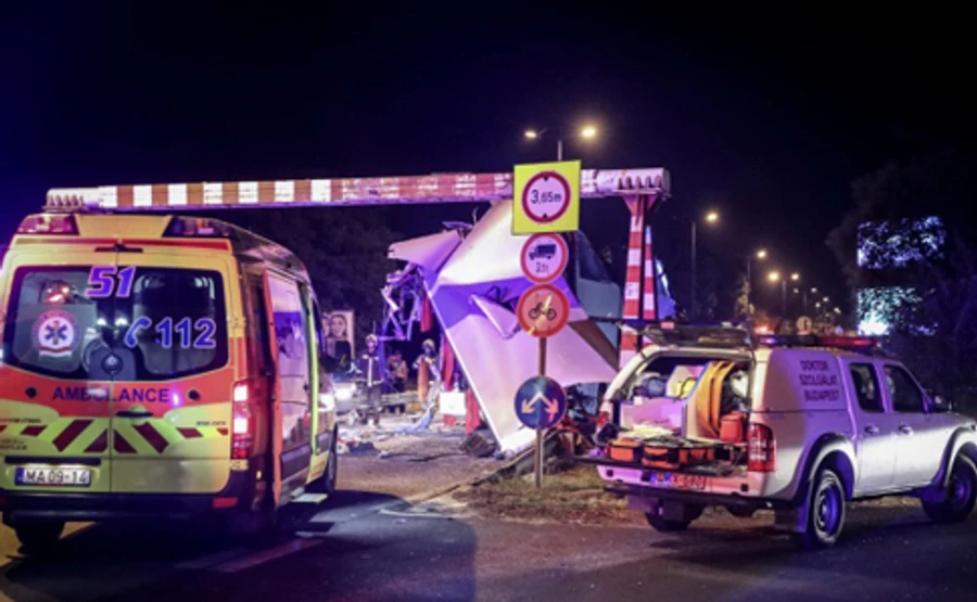 ДТП с украинским автобусом в Будапеште: водителя взяли под стражу