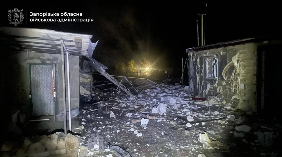 Over 1,700 customers without power in Zaporizhzhia district after Russian drone attack