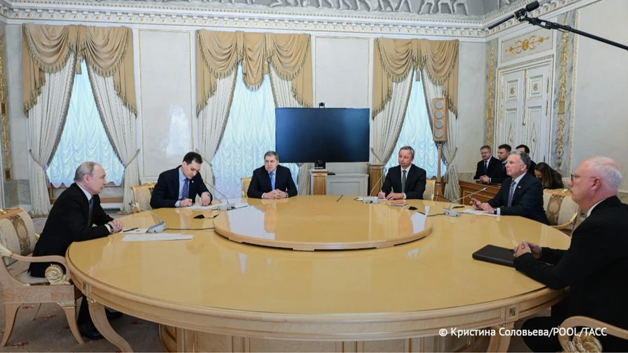 Путин встретился с Виткоффом