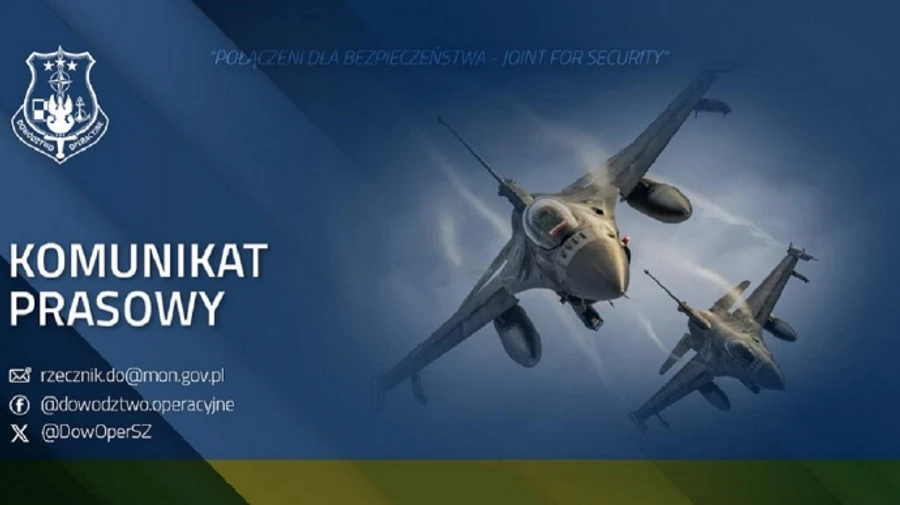 Polish aircraft scrambled twice at night