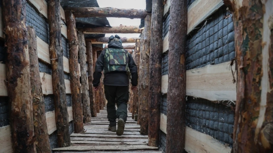 Ukraine's Defence Ministry shows improvement of trenches in Donetsk Oblast – photo