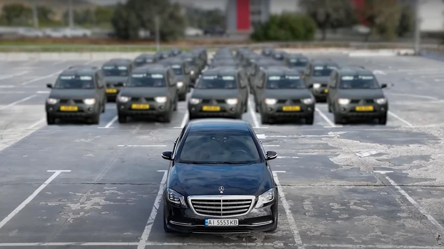 Mercedes S-класса за донат 500 гривен. Обращение Ткача и Рясного (укр)