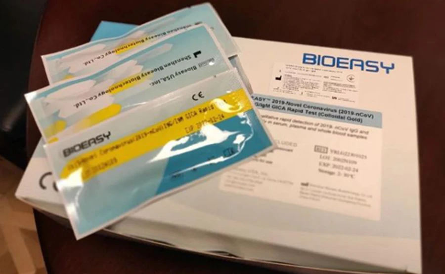 Іспанія повернула в Китай неякісні тести на коронавірус: точно такі ж купував Київ