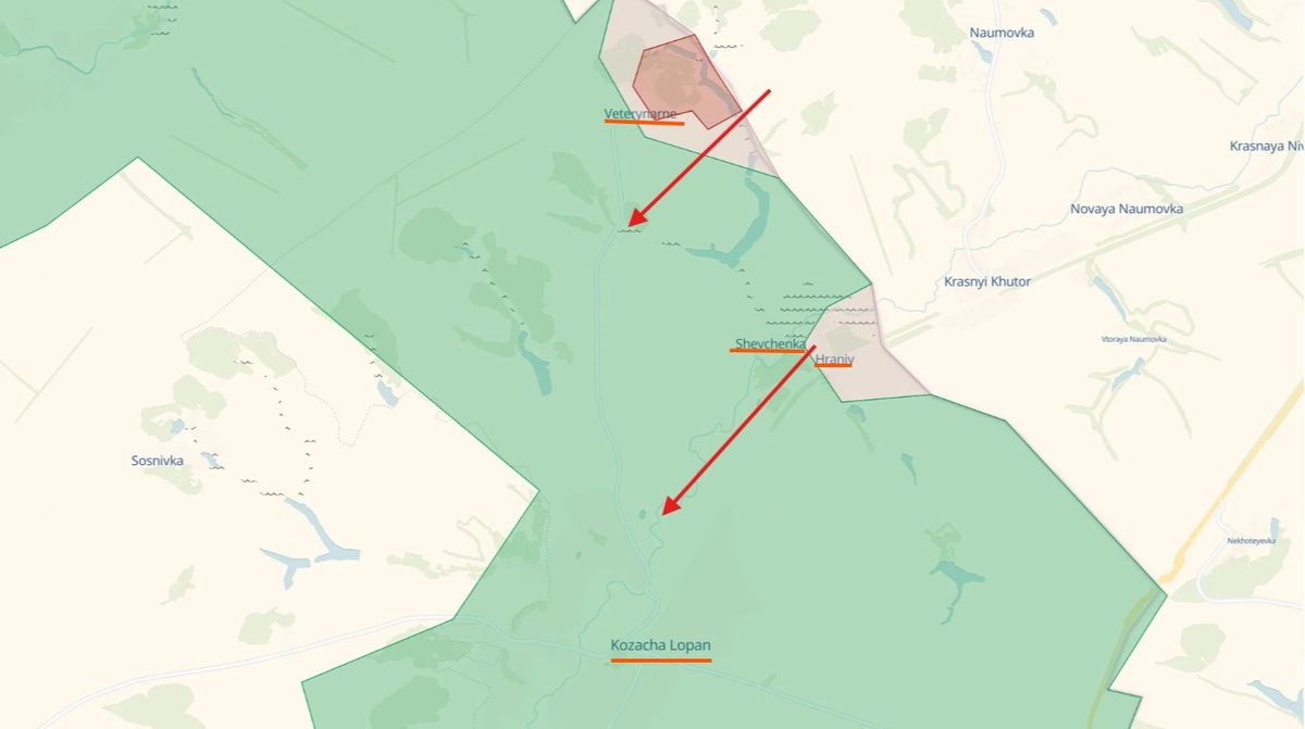 Russian forces are infiltrating Kharkiv Oblast and operating in Kozacha Lopan, 2 km from border – UP