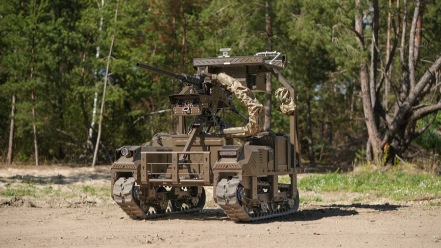 Ground robotic system and FPV drones stop Russian assault in 20 minutes – video