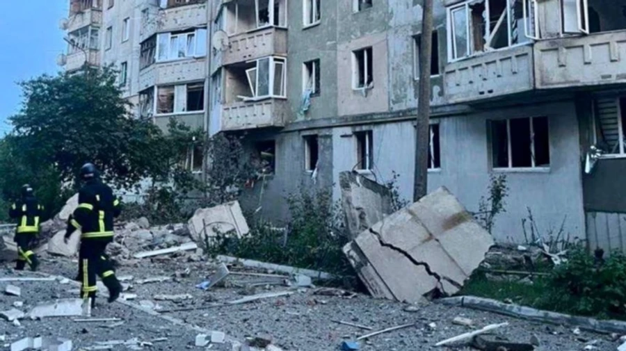 15 people injured in Russian large-scale attack on Lutsk – photo