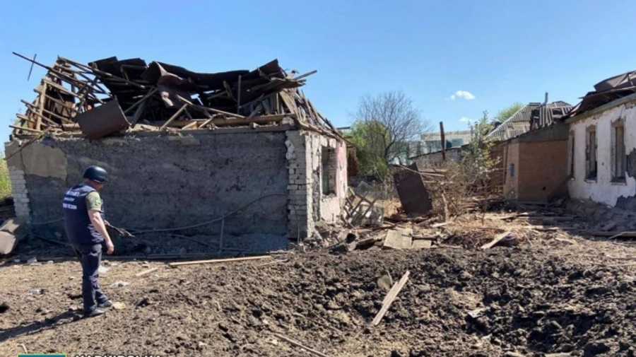 Six people injured in 22 April Russian strikes on Kupiansk in Kharkiv Oblast