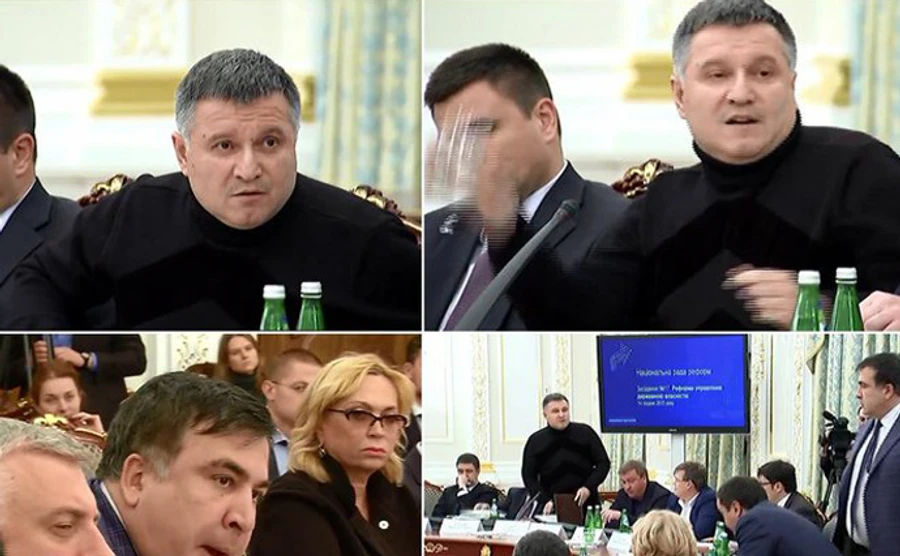 АВАКОВ ВИКЛАВ ВІДЕО КОНФЛІКТУ З СААКАШВІЛІ