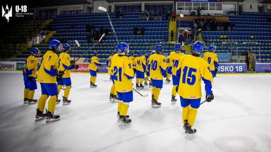 Ukraine's youth ice hockey team wins international tournament in Slovakia