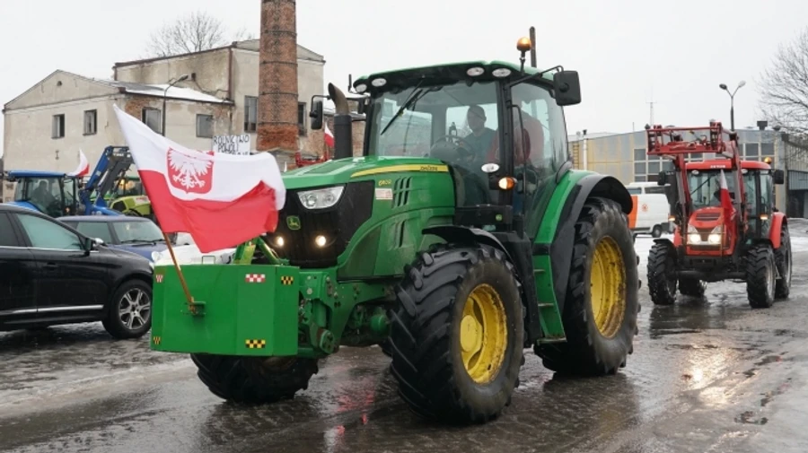 Польские фермеры начинают акцию протеста в Варшаве