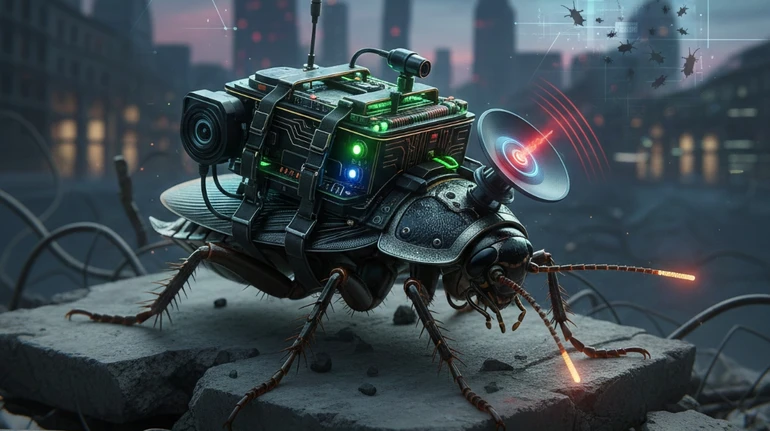 Німецький стартап перетворює тарганів на кіборгів для розвідки та рятувальних місій