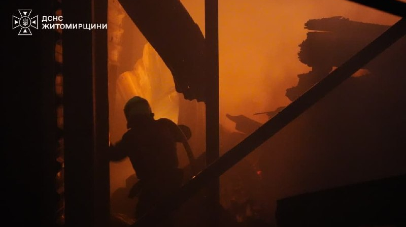 Росіяни атакували індустріальний парк на Житомирщині: 2 загиблих і 2 поранених