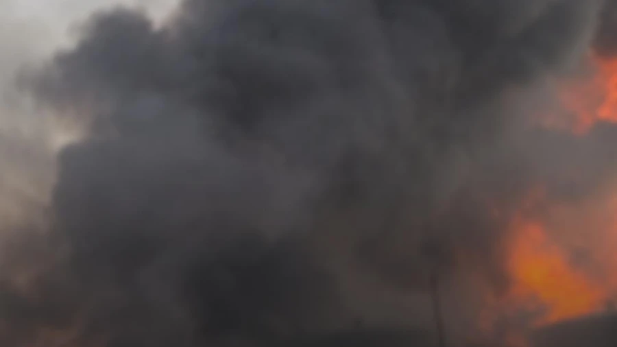 Russian ballistic missiles completely destroy oil and gas facility in Poltava Oblast