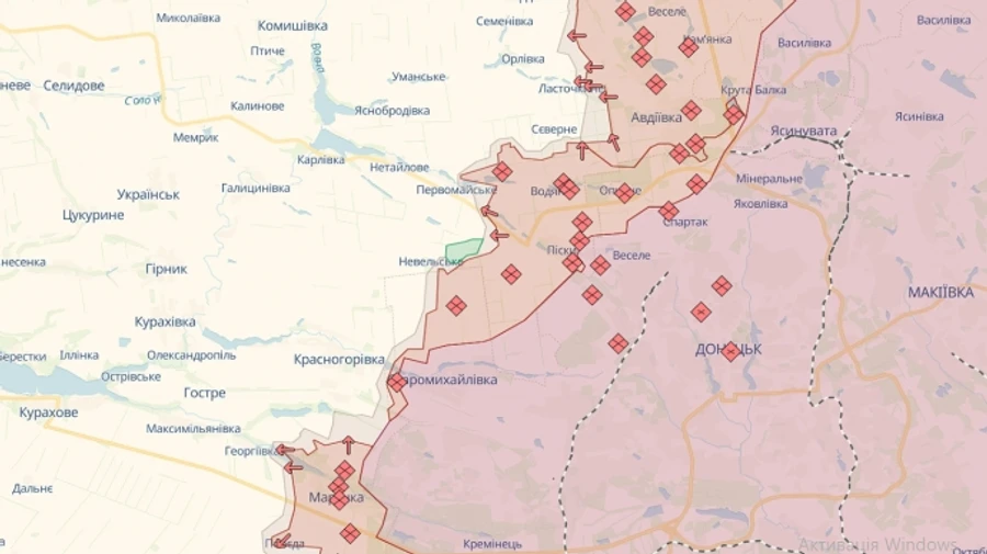 На Авдеевском направлении Силы обороны за прошедшие сутки отбили 19 атак