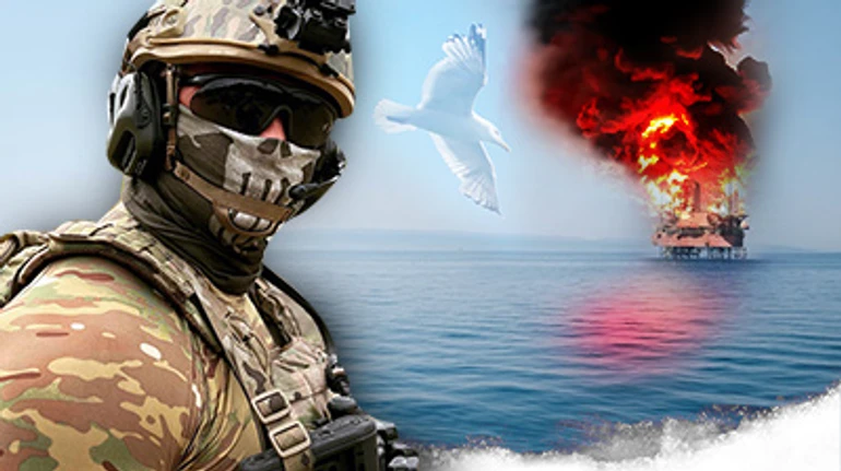 Thirst for life. Story of a special ops soldier who fell from a boat and spent 14 hours floating in the open sea