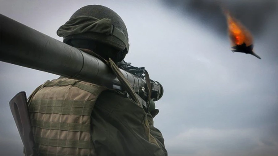 National Guardsmen shot down five Russian air targets last week