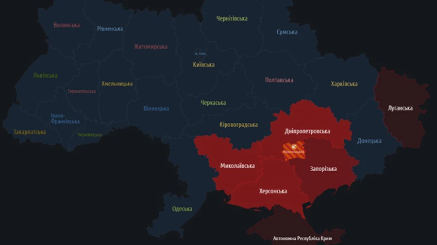 У Запоріжжі – тривога, в місті чули вибухи 