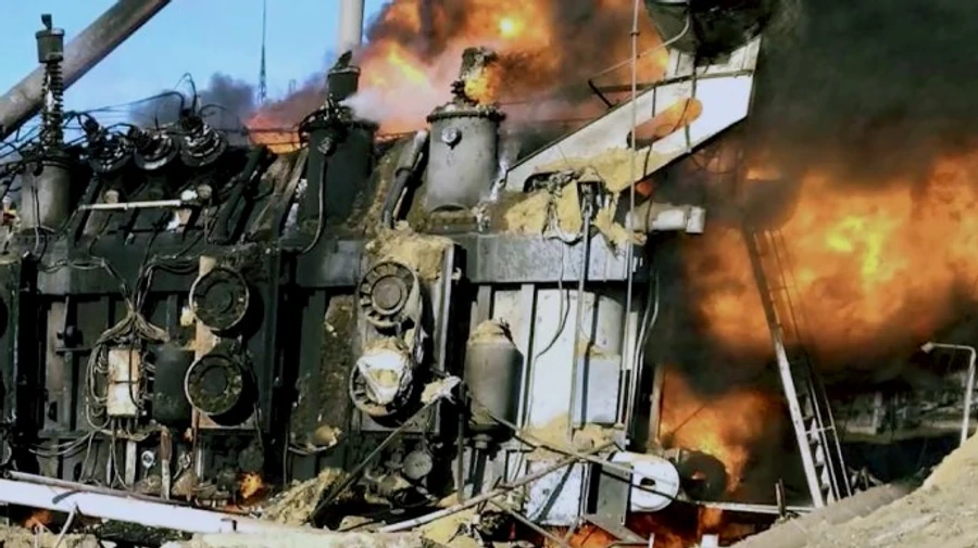 Укренерго показало, як виглядає підстанція після ракетних обстрілів