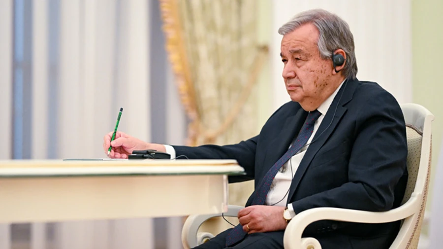 Генсек ООН: Путин согласен на участие ООН и Красного Креста в эвакуации из Азовстали