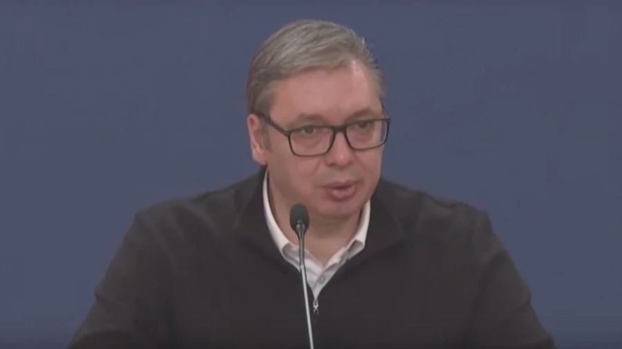 На фоне протестов в Сербии Вучич заявил, что готов к выборам в ближайшие месяцы