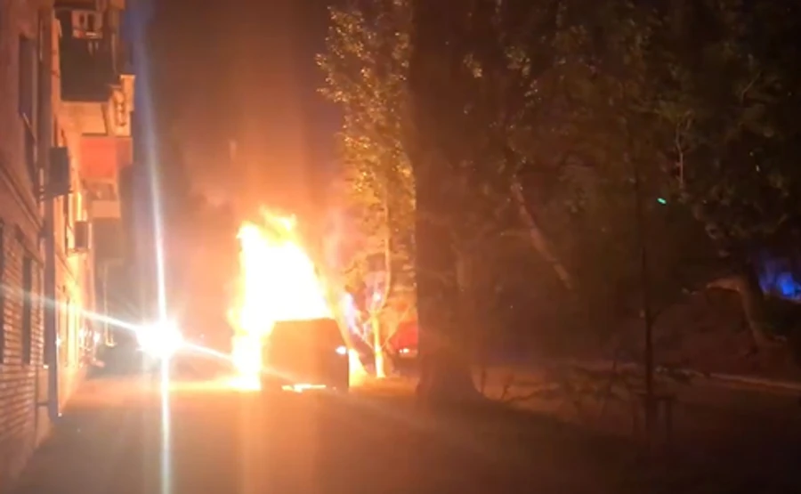 У Києві спалили машину головного редактора телеканалу