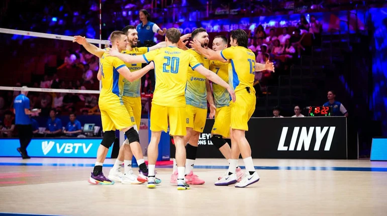 Збірна України з волейболу сенсаційно перемогла Бразилію в Лізі націй