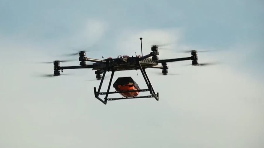 Ukrainian military tests new SkyFall drone for aerial evacuation of wounded soldiers – AP