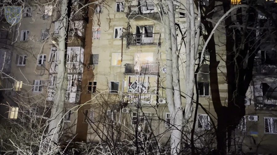 Total of 11 drones shot down in Odesa Oblast last night, approaching from sea at critically low altitude – video