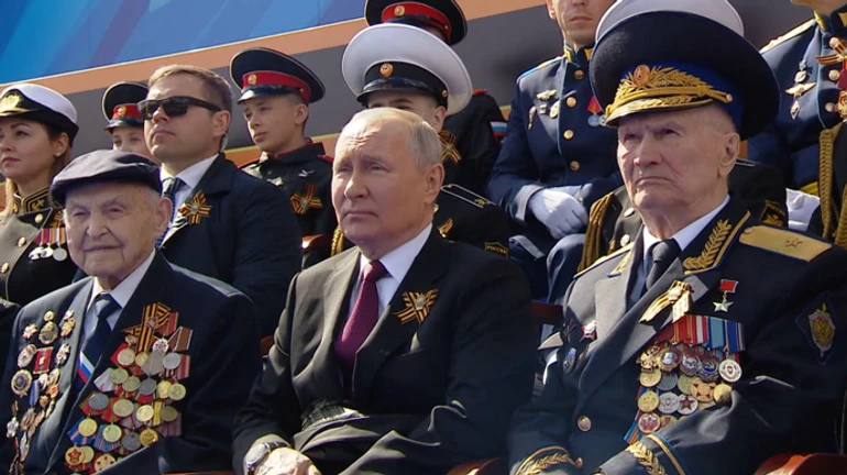 Putin joined by former KGB and NKVD officers at Victory Day parade
