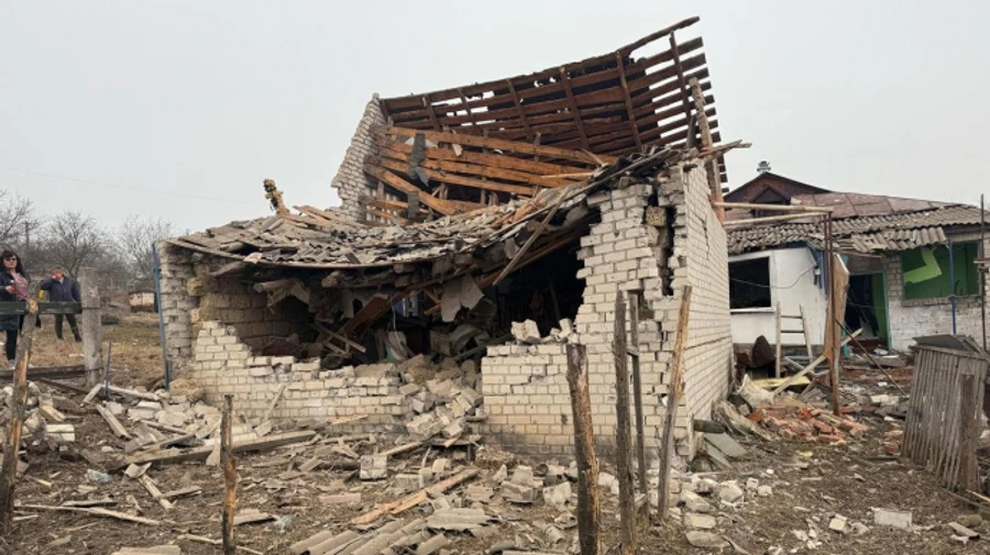 Russian drone attack: houses damaged, warehouses and equipment hit and fire raging in three Ukrainian oblasts – photo, video