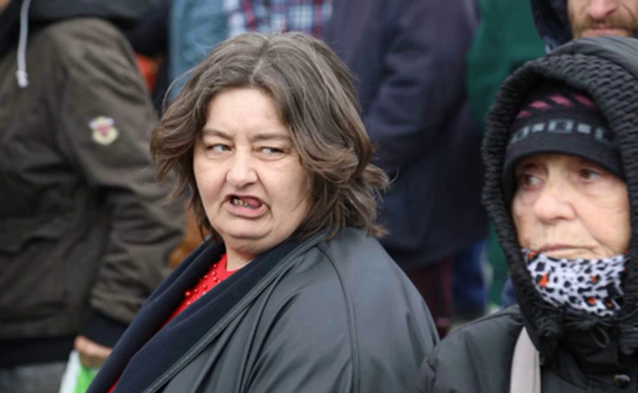 Нацкорпус у Києві: Білецький звинуватив СБУ через алкоголіків на акції