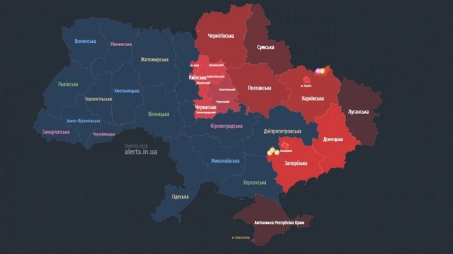 В столице объявили воздушную тревогу из-за угрозы БПЛА