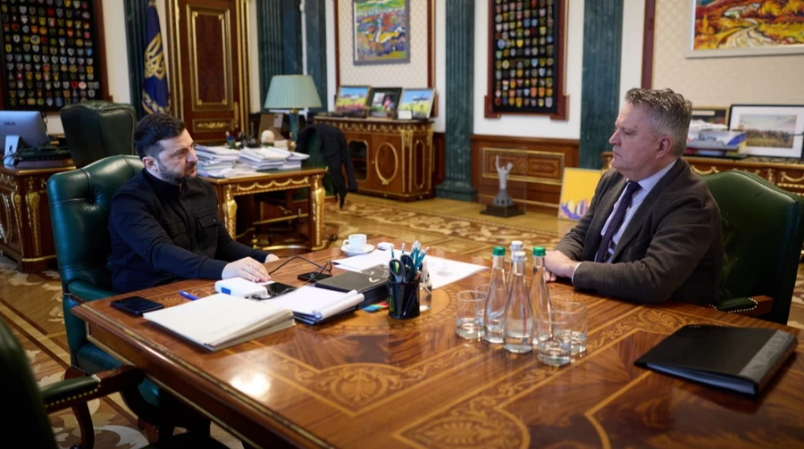 Зеленский встретился с Кислицей в рамках отбора кандидата на главу ОП