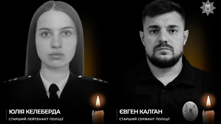 Двое полицейских погибли при эвакуации: в их автомобиль попал российский дрон