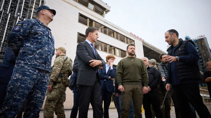 В Одессу неожиданно приехал премьер Нидерландов: пообещал ракеты для Patriot и катера