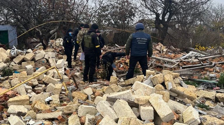 Seven people shot and their house blown up: Prosecutor's Office investigates crime committed by Russians in Kherson Oblast
