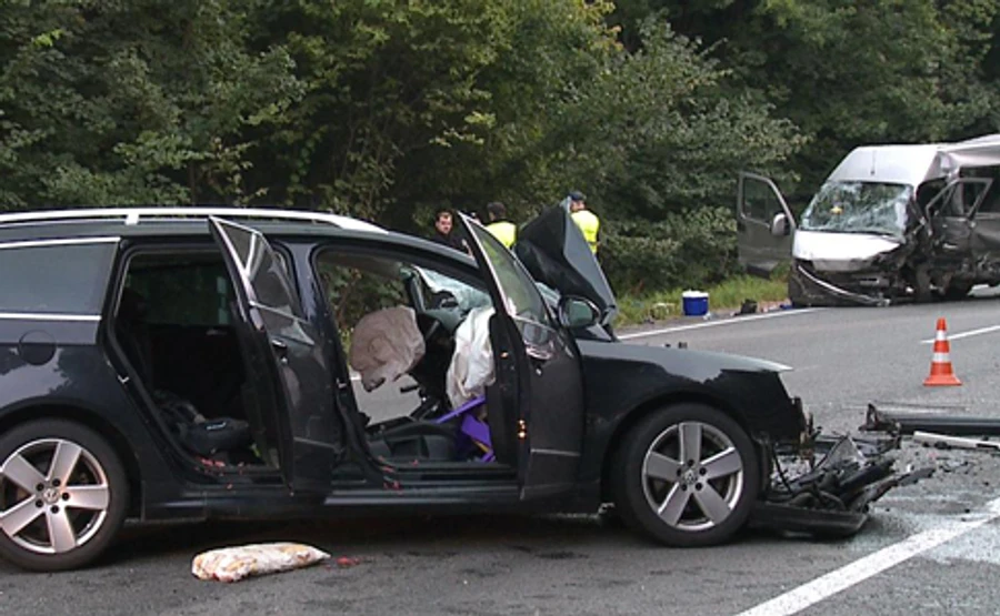 Возле Винницы в аварии с микроавтобусом 1 погиб, 7 - травмированы