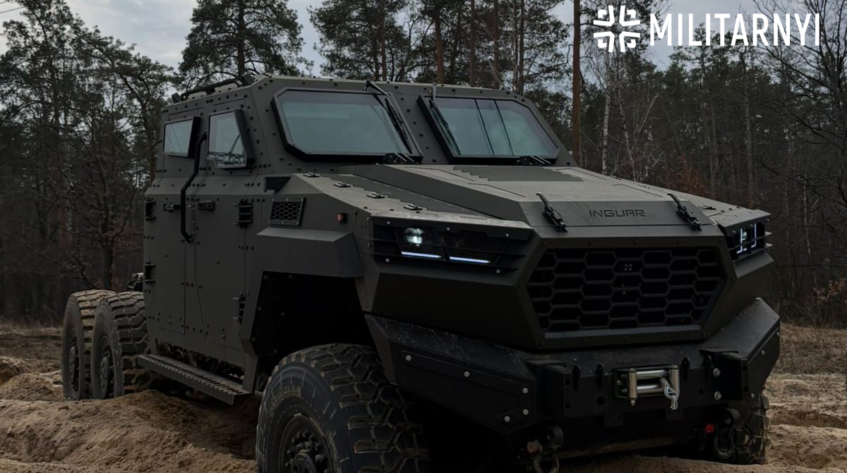 Ukrainian company Inguar Defence develops six-wheeled Inguar-4 armoured vehicle – photos