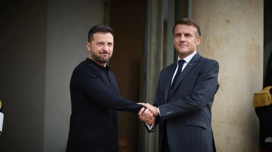Зеленський після розмови з Макроном: Франція готова працювати щодо антибалістики