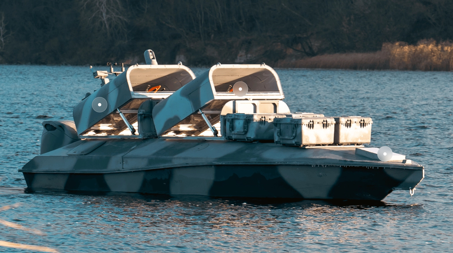 Katran naval drones to be equipped with UAVs for strikes deep into Russian coastal territory